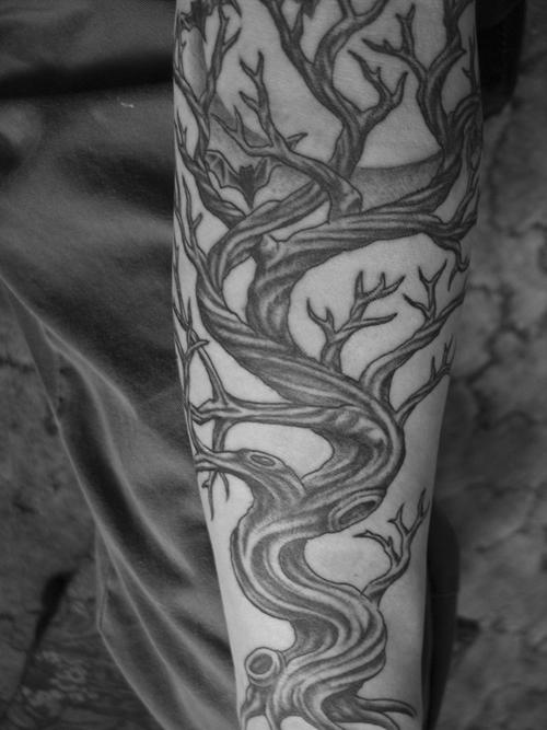 Dead tree tattoo by ~tellmeasecret on deviantART