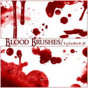 Blood Brushes by KeRen