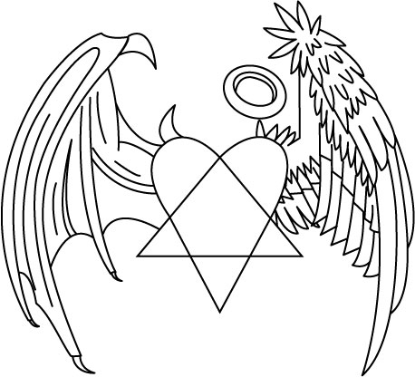 Heartagram Tatto on Heartagram Demon Angel Wings By  Dudeicles On Deviantart