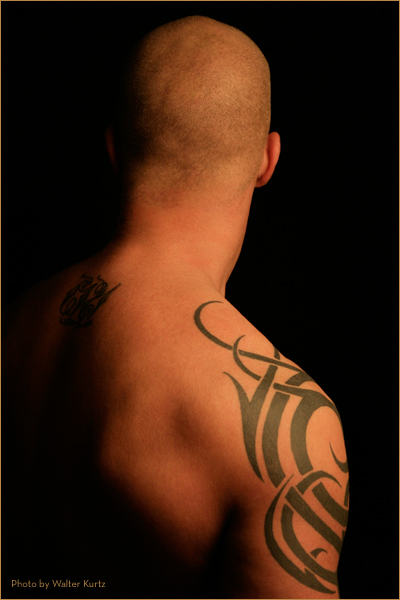 Tribal tattoo - shoulder tattoo