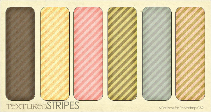 Textured Stripes- 6 patterns
