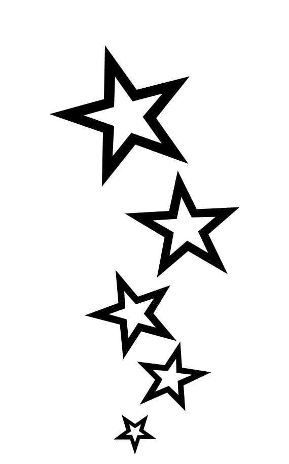 Star Tattoo Outline Designs