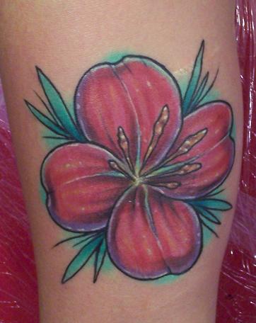 Custom Flower | Flower Tattoo