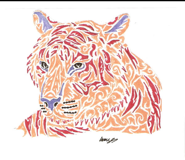 Tribal Tiger Tattoo by ~Kimerawolf on deviantART