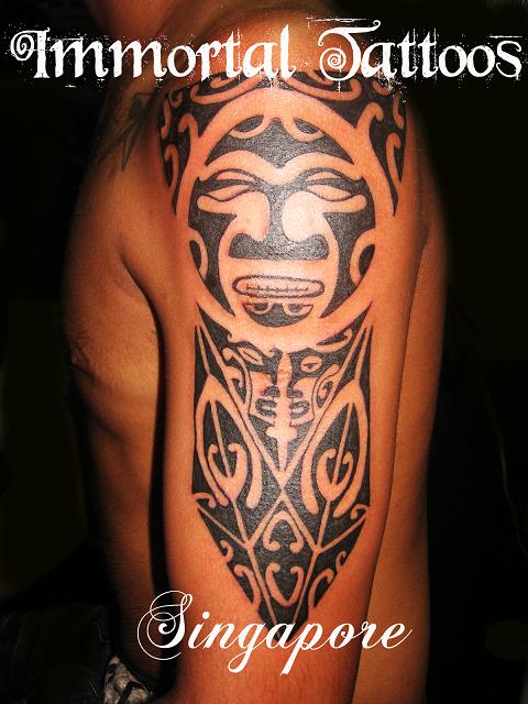 Maori Tattoo on Arm by dfangs