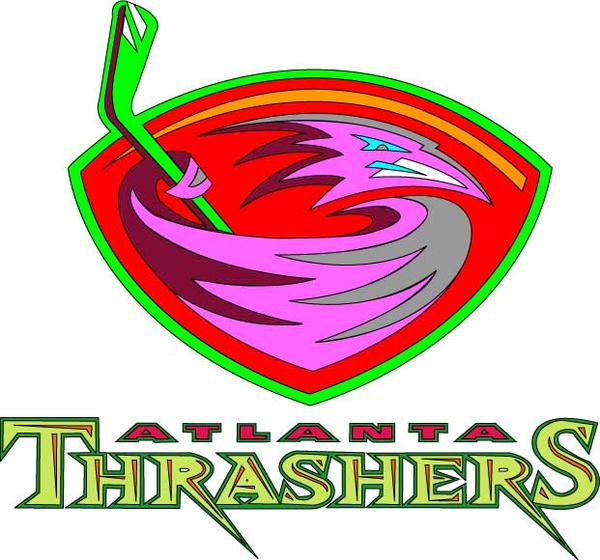 atlanta thrashers  logo