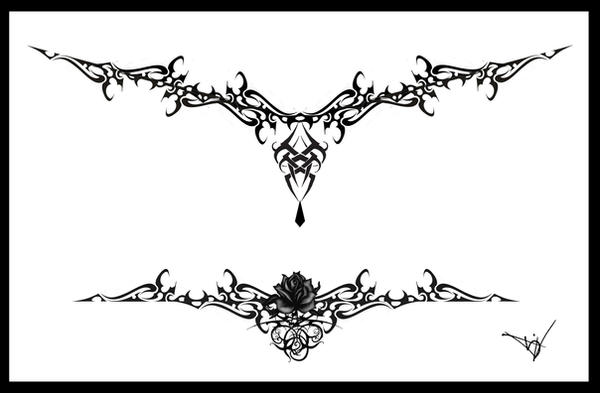 Gothic Lace Tattoo Splash 005 by Quicksilverfury on deviantART