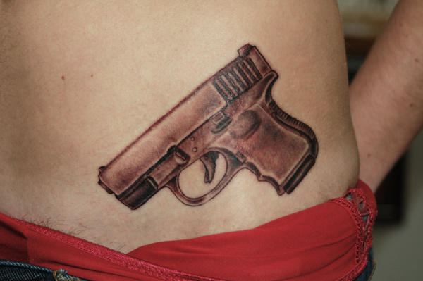 gun tattoos glock