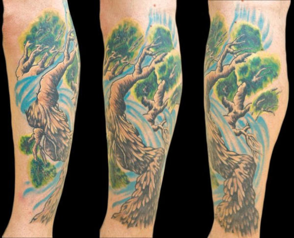 tree tattoos. Old Oak Tree