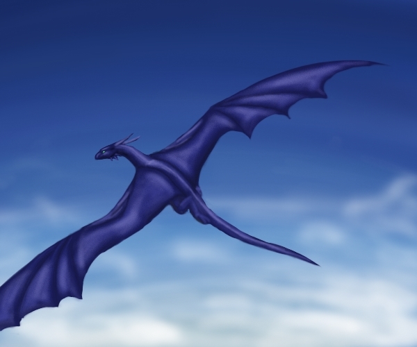 Simple dragon by Tharalin on deviantART