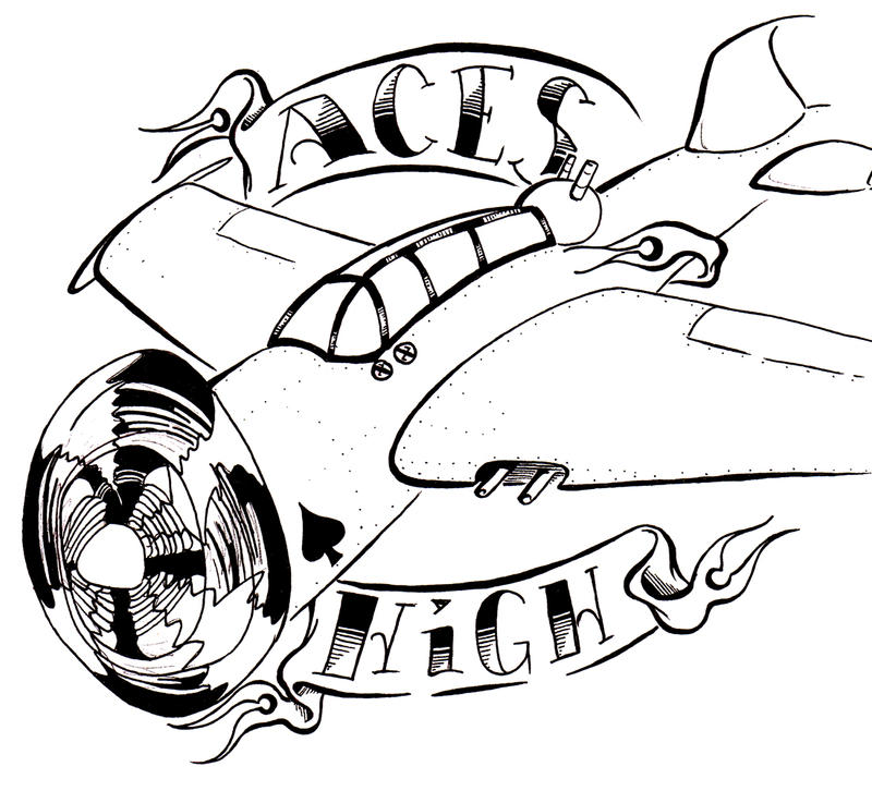 Talkin to BIG J at Aces High Tattoo Aces High by ~the-Seat-Perilous on 