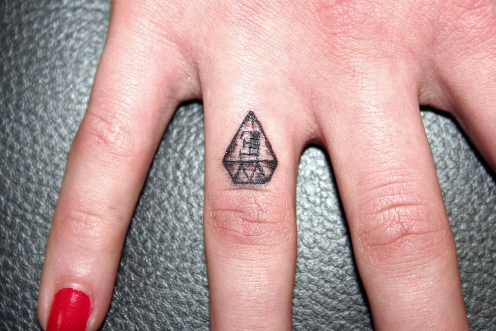 Brilliant at the finger Tattoo by 2FaceTattoo on deviantART