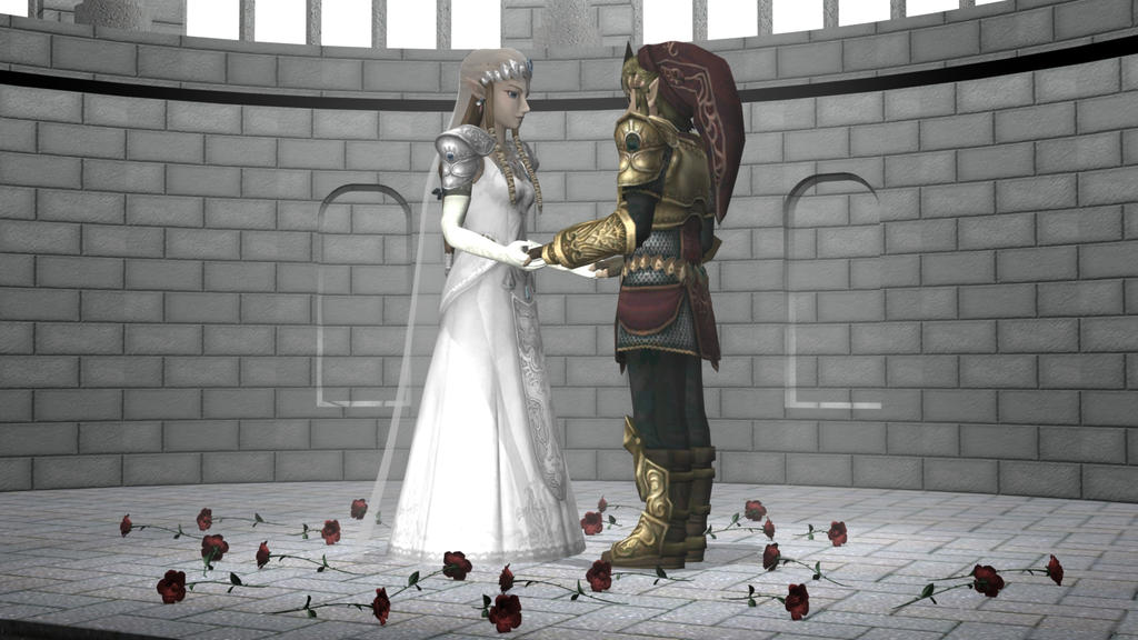 Zelda's Wedding 3 of 3 by DarklordIIID on deviantART