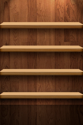 4 Shelves Iphone By Bellevino On Devian Iphone 超かっこいい 棚 壁紙がダウンロードできる海外サイトまとめ Naver まとめ