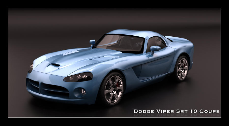 Dodge Viper Srt 10 Coupe blue by nixaster on deviantART