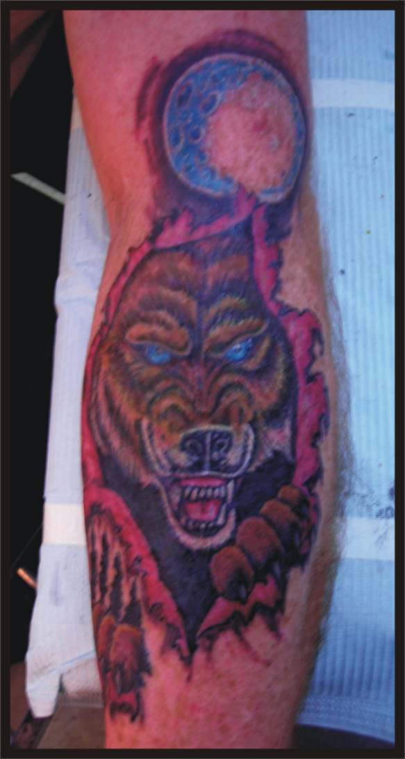 wolf moon tattoo by zombiebe10u on deviantART
