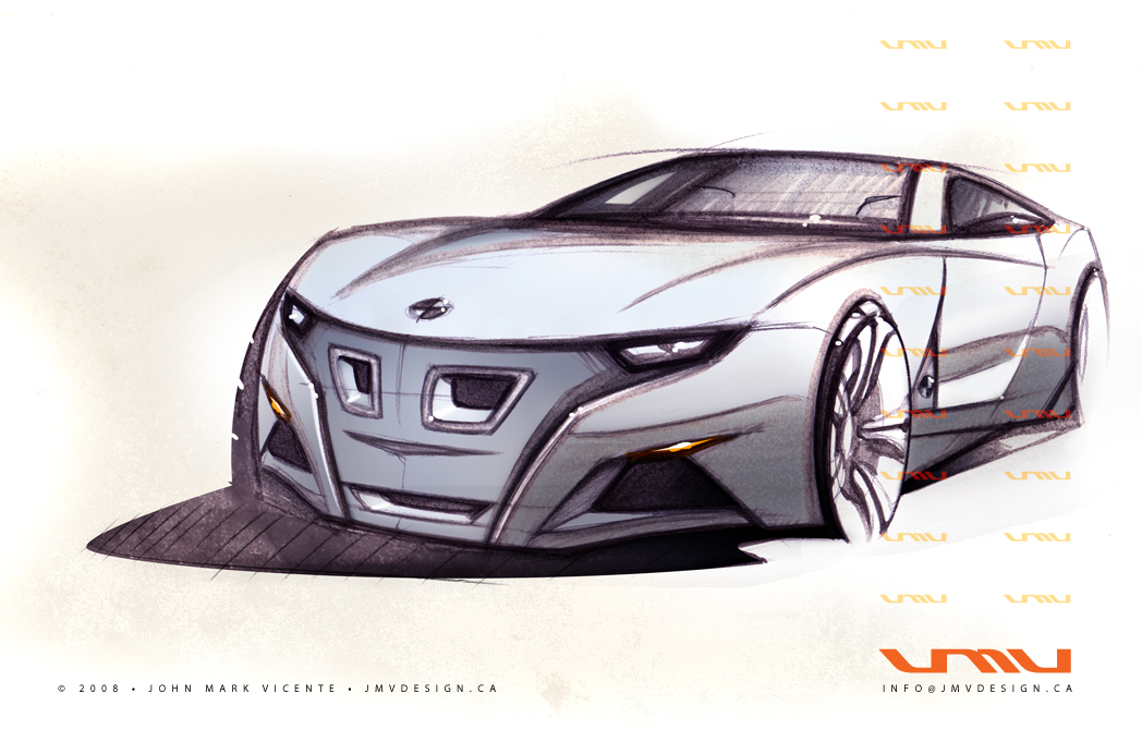 BMW Z4 Coupe Sketch by