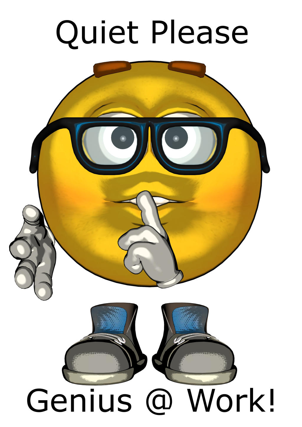 work quietly clipart - photo #17