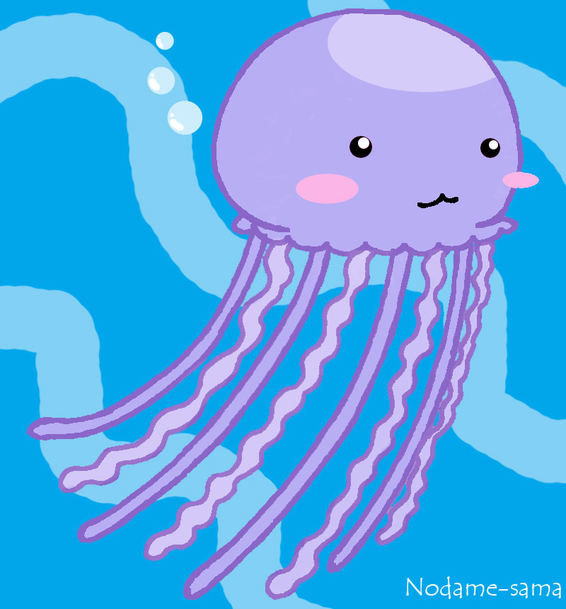 cute jellyfish clipart - photo #39