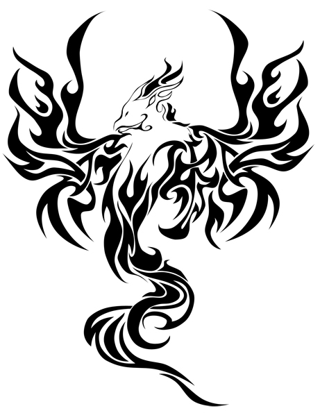 Phoenix Tattoo by totalrandomness on deviantART