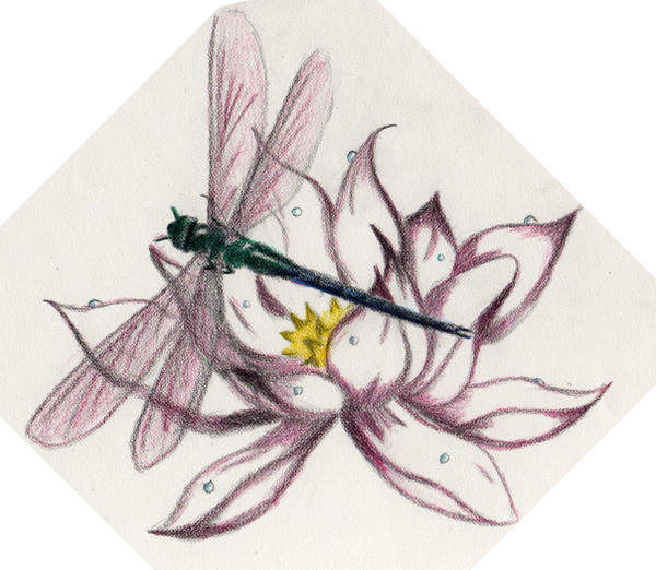 New Flesh Art - dragonfly tattoo