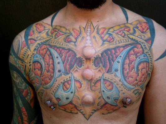 Tat 4 - chest tattoo