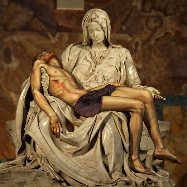 Michelangelo's Pieta by nit3m on deviantART