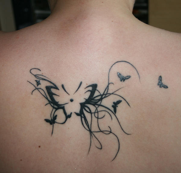 tattoo butterfly. ikini line tattoos. utterfly