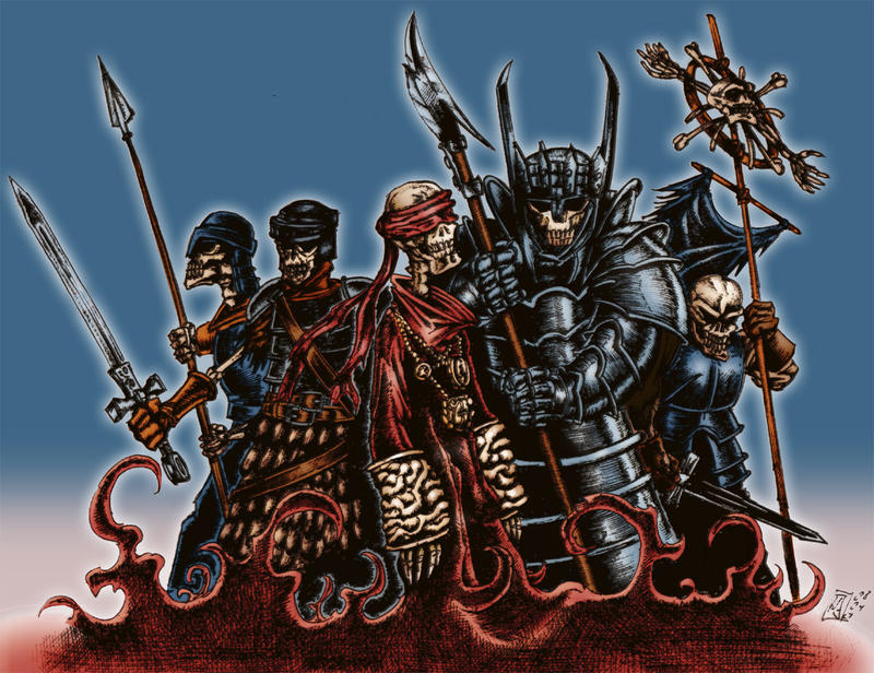 Group Of Warriors 66
