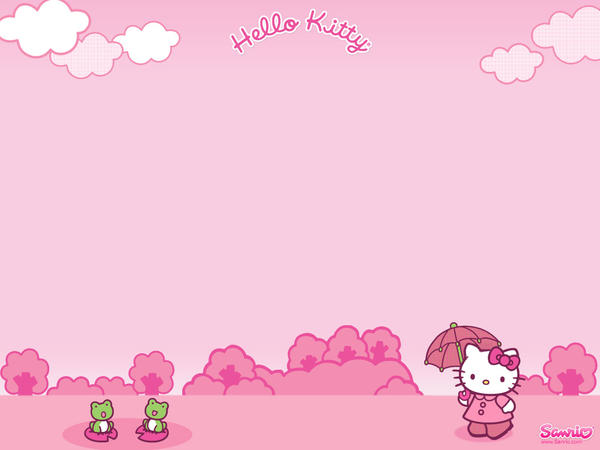 Hello Kitty Desktop. Pink Hello Kitty Desktop by