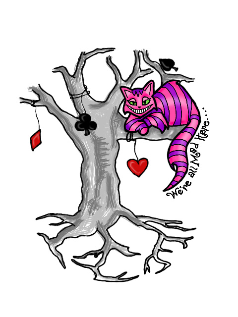 Cheshire Cat Tattoo-Unfinished