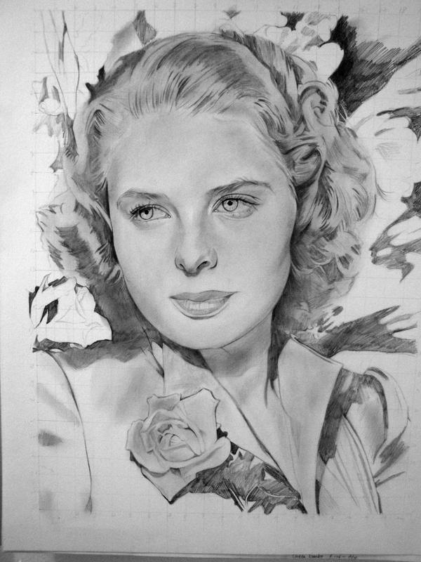 Ingrid Bergman wip2 by Hongmin on deviantART