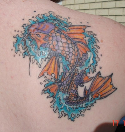 koi fish tattoo designs