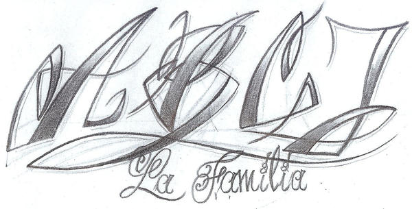 Lettering Style chicano by 2FaceTattoo on deviantART