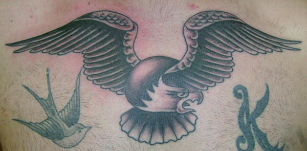 old school style eagle tattoo by hellcatmolly on deviantART