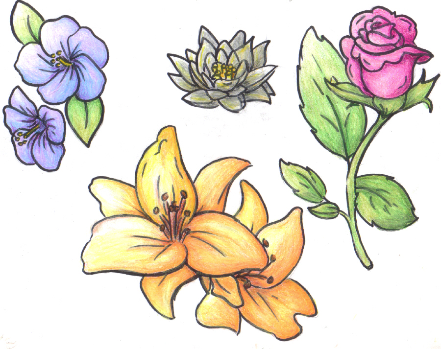 Flower Art | Flower Tattoo
