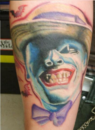 Joker tattoo by MarioInk on deviantART