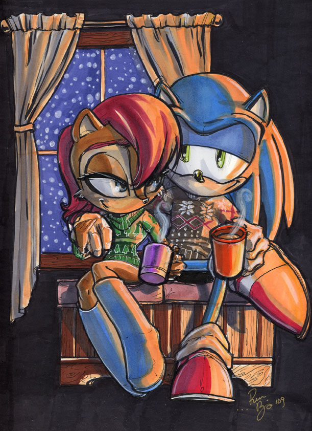 Commission__Sonic_and_Sally_by_RenaeDeLiz.jpg