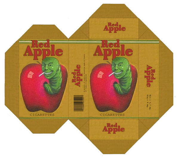 Red Apple Cigarettes Design by Apfeistrudel on deviantART