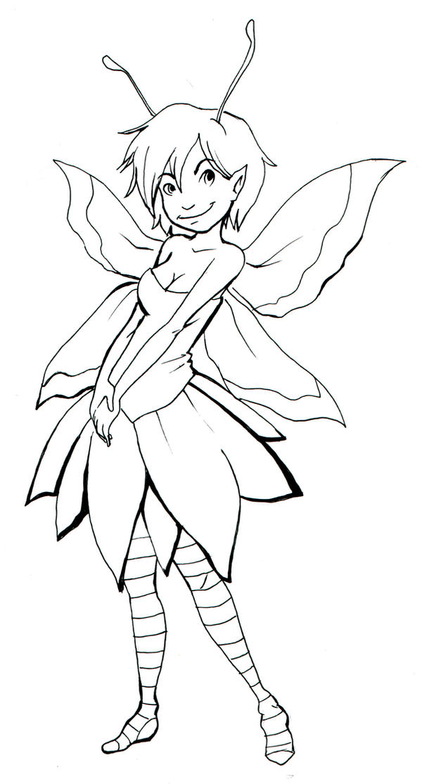 fairies art coloring pages - photo #50