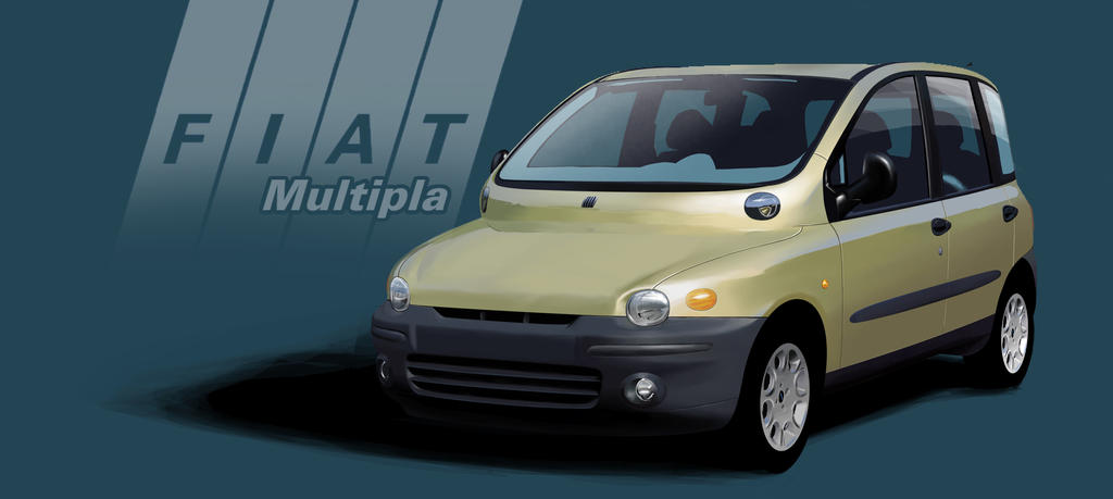 Fiat Multipla by PPLBLISS on deviantART