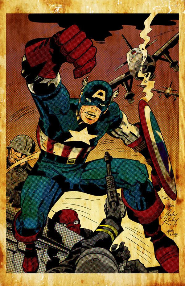 Vintage Captain America 88