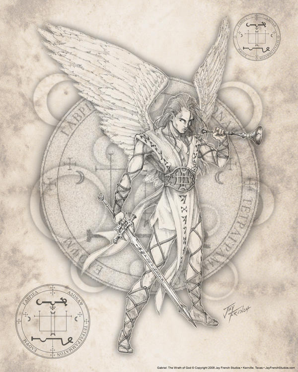 Archangel Gabriel by jayfrench on deviantART