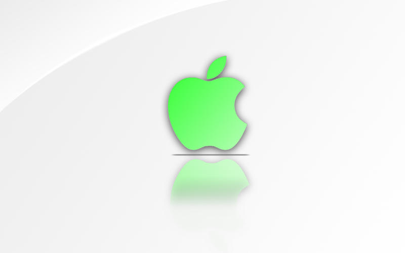wallpaper green apple. Green Apple Wallpaper by