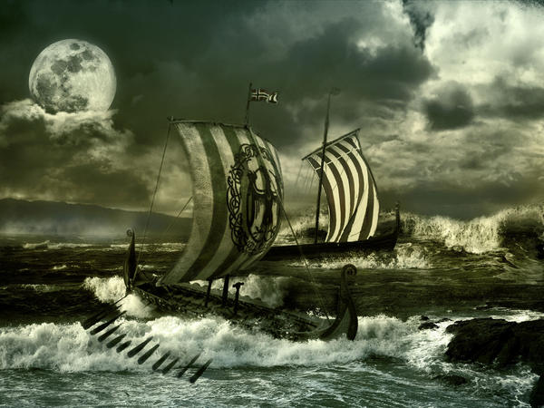 Pursuit of Vikings by writeris
