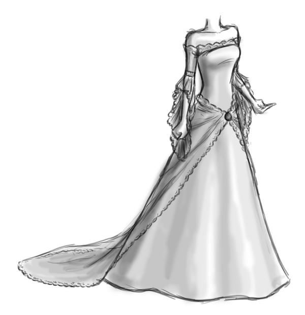 Wedding Dress by Catz87 on deviantART