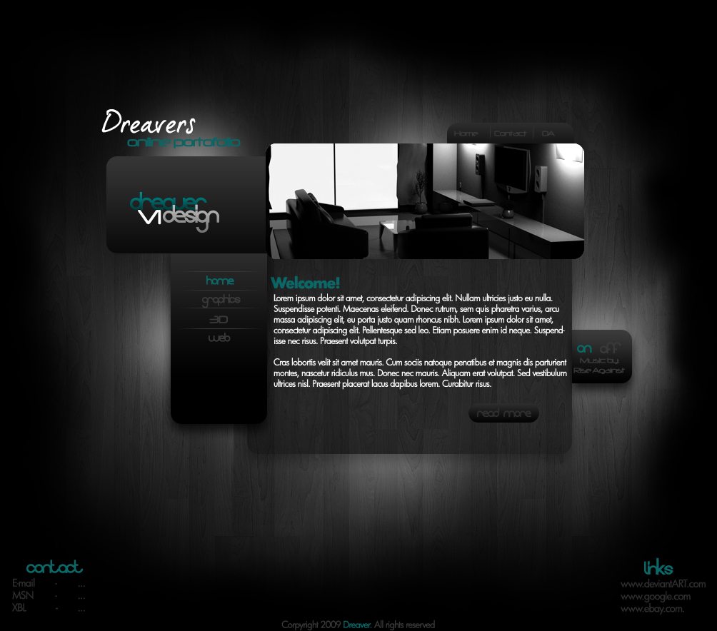 Design My Own Web Page Template