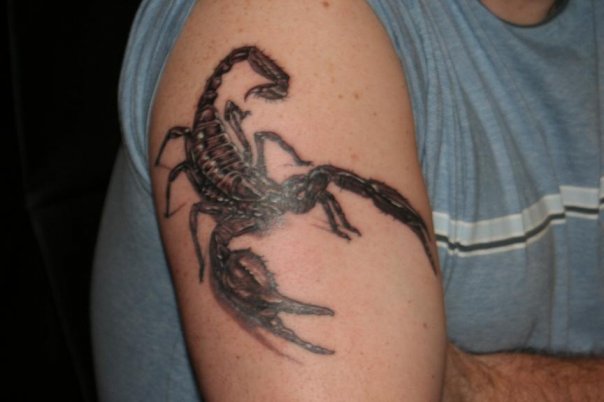 scorpion tattoo black by kenpower on deviantART