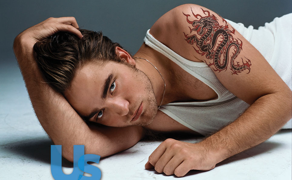 Robert Pattinson Dragon Tattoo