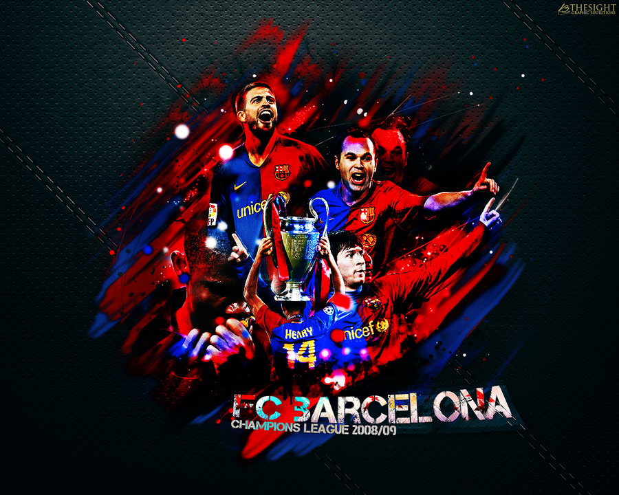 Fc Barcelona Wallpaper 2009. FC barcelona wallpaper by